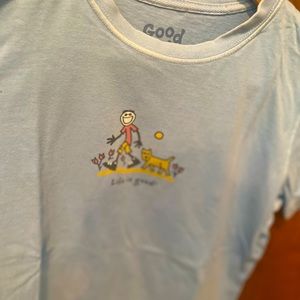 Girl’s Life is Good tee.